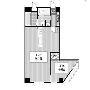 物件○○の間取り図
