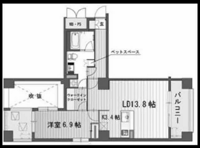 物件○○の間取り図