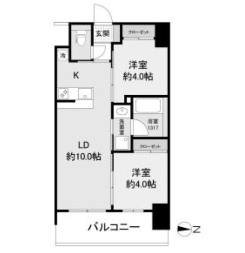 物件○○の間取り図