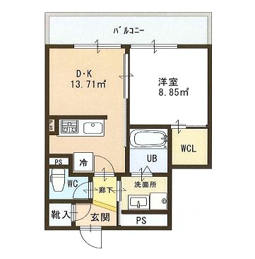 物件○○の間取り図