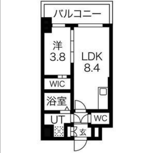 物件○○の間取り図