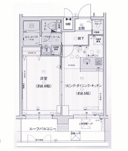 物件○○の間取り図
