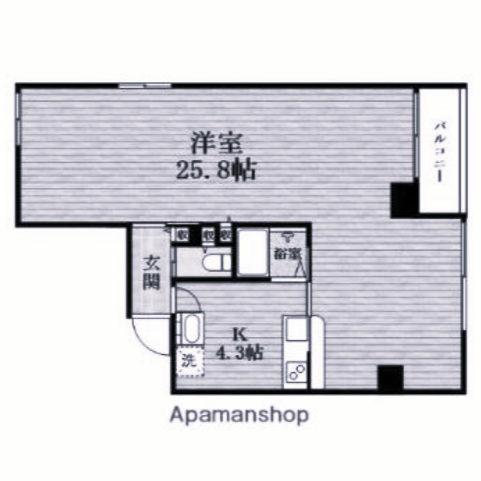 物件○○の間取り図