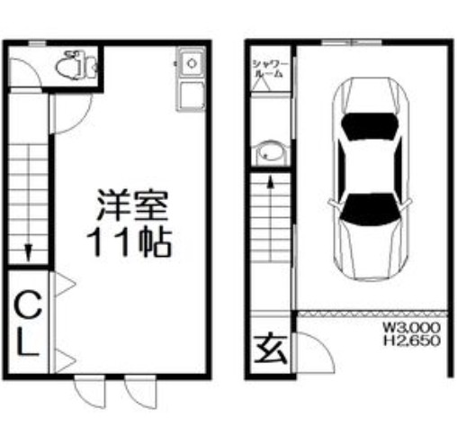 物件○○の間取り図