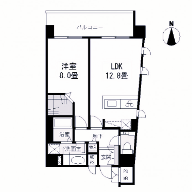 物件○○の間取り図
