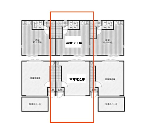 物件○○の間取り図