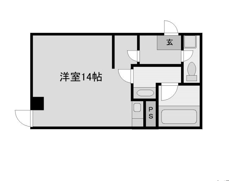 物件○○の間取り図