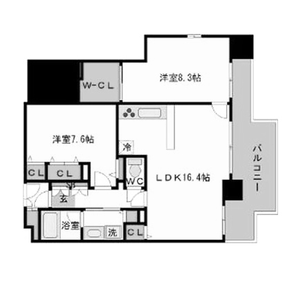 物件○○の間取り図