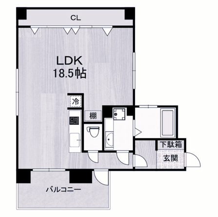 物件○○の間取り図