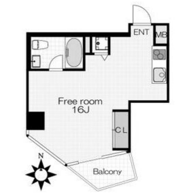 物件○○の間取り図