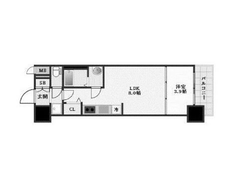 物件○○の間取り図