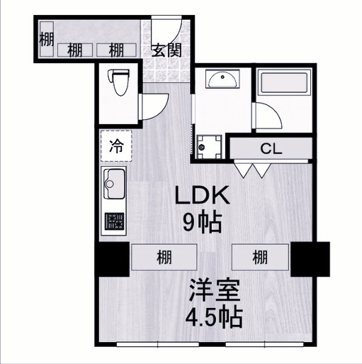 物件○○の間取り図