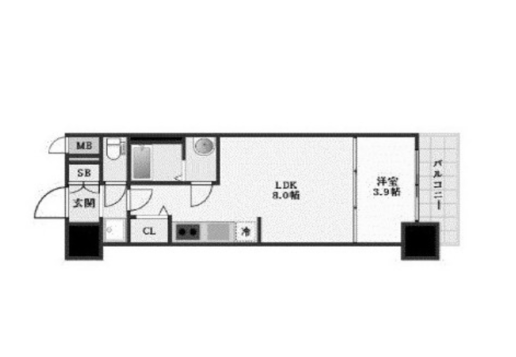 物件○○の間取り図