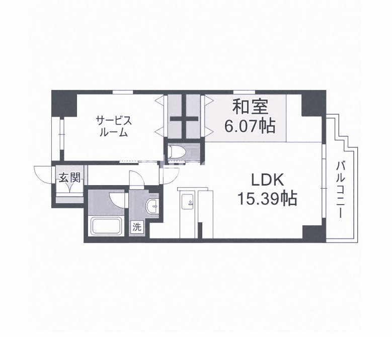 物件○○の間取り図
