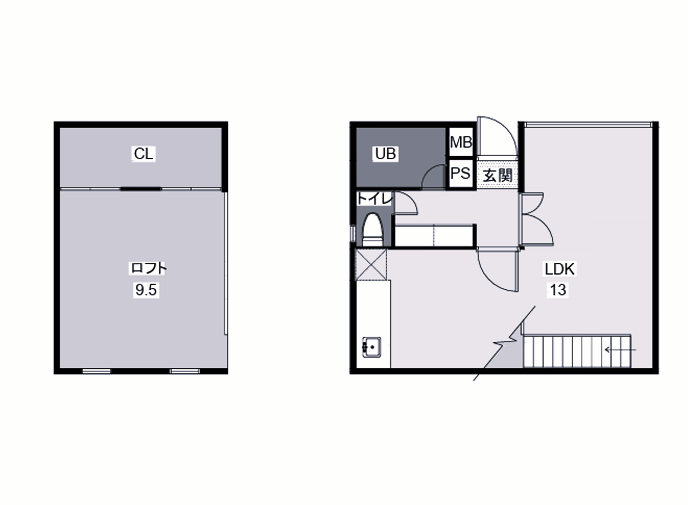 物件○○の間取り図