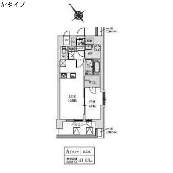 物件○○の間取り図