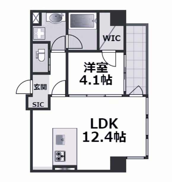 物件○○の間取り図