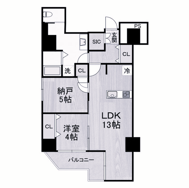 物件○○の間取り図