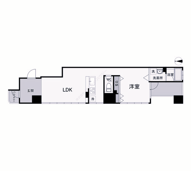 物件○○の間取り図