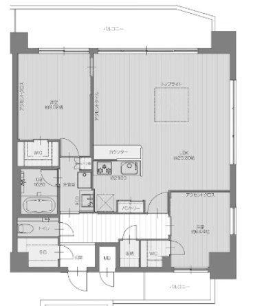 物件○○の間取り図