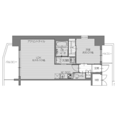 物件○○の間取り図