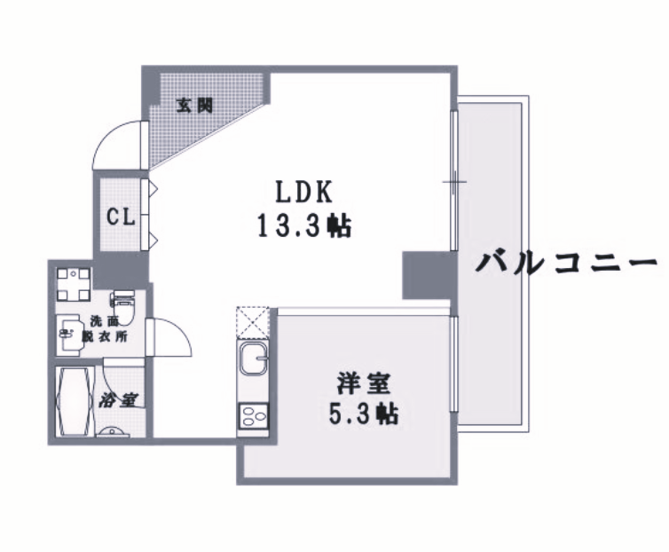 物件○○の間取り図