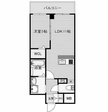 物件○○の間取り図