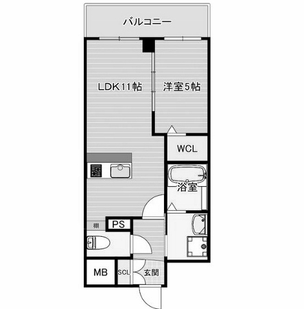 物件○○の間取り図