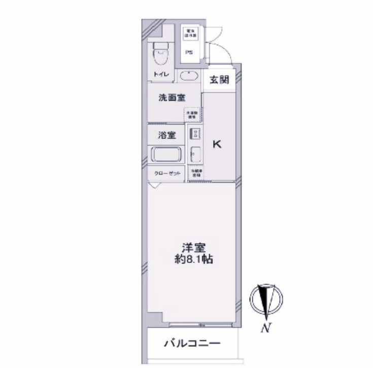 物件○○の間取り図