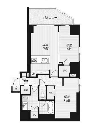物件○○の間取り図