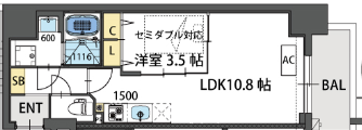 物件○○の間取り図