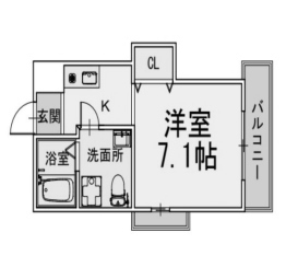 物件○○の間取り図