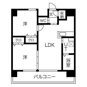 物件○○の間取り図