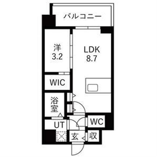 物件○○の間取り図