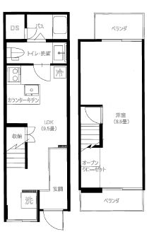 物件○○の間取り図