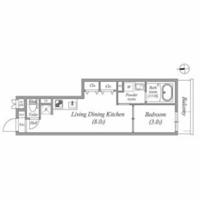 物件○○の間取り図