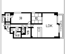 物件○○の間取り図
