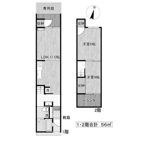 物件○○の間取り図