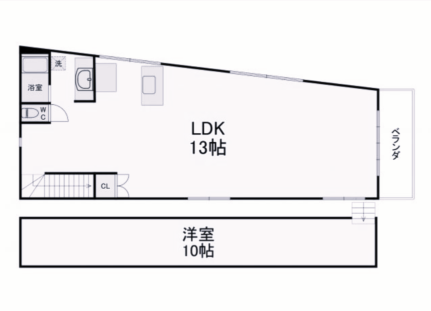 物件○○の間取り図