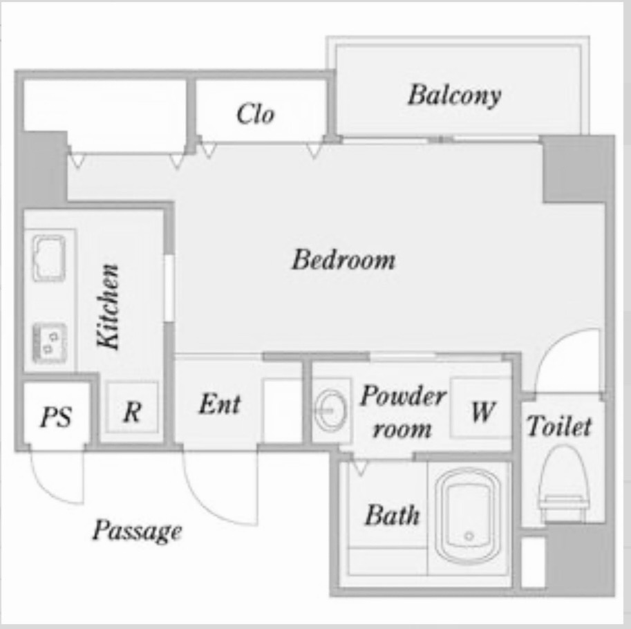物件○○の間取り図