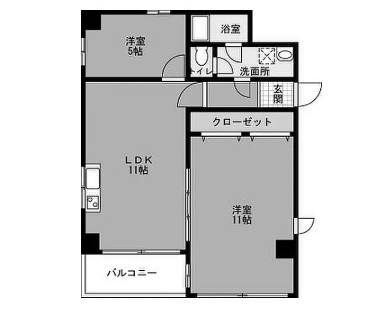 物件○○の間取り図