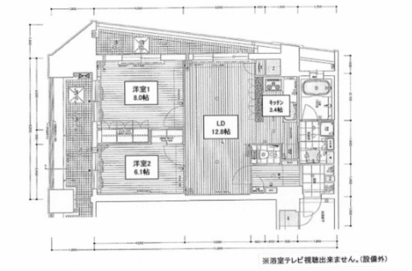 物件○○の間取り図