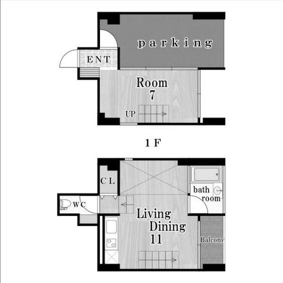 物件○○の間取り図