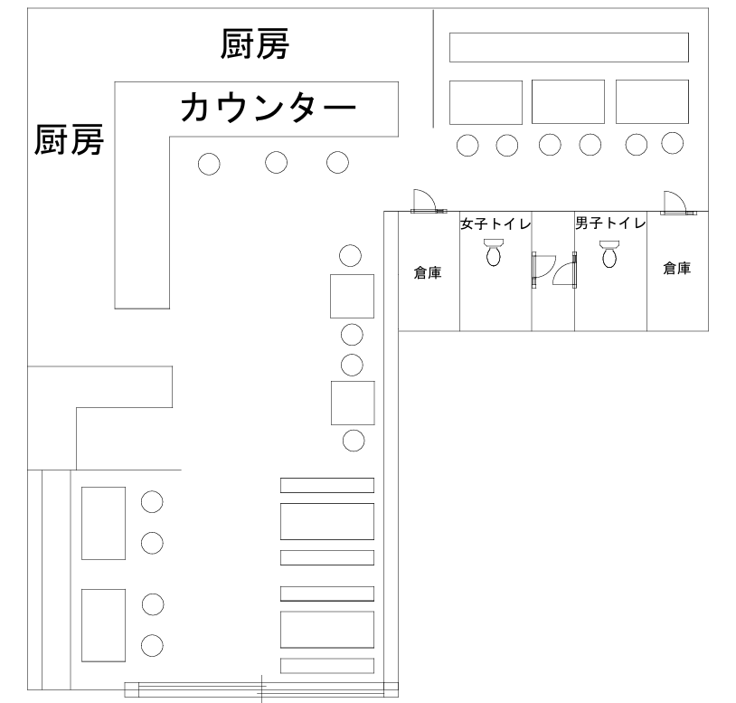 物件○○の間取り図