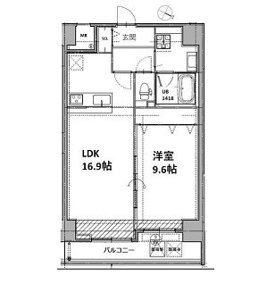 物件○○の間取り図
