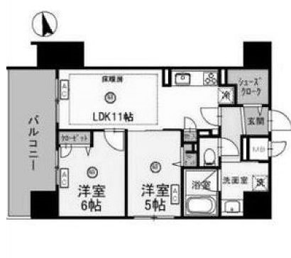 物件○○の間取り図