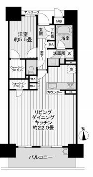 物件○○の間取り図