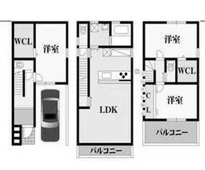 物件○○の間取り図
