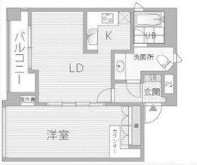 物件○○の間取り図