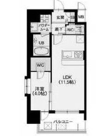 物件○○の間取り図